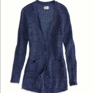 AE chunky knit cardigan